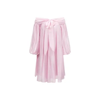 CHICHY CHICHY Size Sister Collection Long-Sleeved Dresses Women's Light Pink