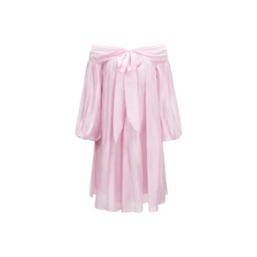 CHICHY CHICHY Size Sister Collection Long-Sleeved Dresses Women's Light Pink