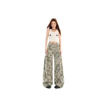 The Temptation Of The Muse Jeans Women's Camouflage