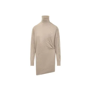 ISABEL MARANT Zip Detailed Asymmetric Dress