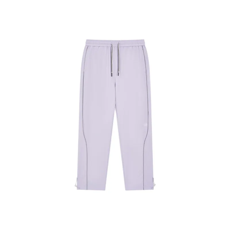 FUN Knitted Sweatpants Women's Pink Purple-0