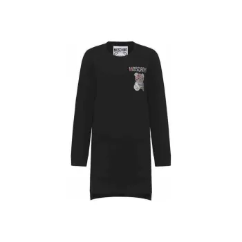 MOSCHINO Long Sleeved Dresses Women's Black