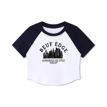 BEUF Raglan Sleeve T Shirt Women's