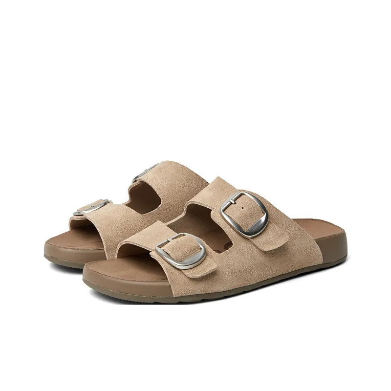 PT'SON Rubber Sole Abrasion Resistant Slide Slippers Women's-7