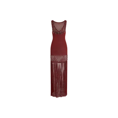 Paco Rabanne Fringed Maxi Dress
