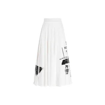 PRADA SS21 Casual Long Skirts Women's White