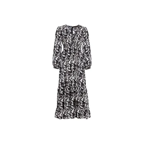 BESIONIA SS23 Long Sleeved Dresses Women's Black White
