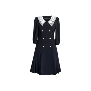 ROEYSHOUSE Long Sleeved Dresses Women's Black