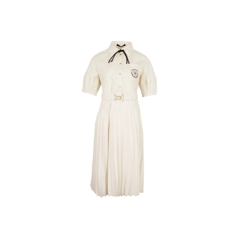 JESSYLINE Short Sleeved Dress Women's Apricot-0