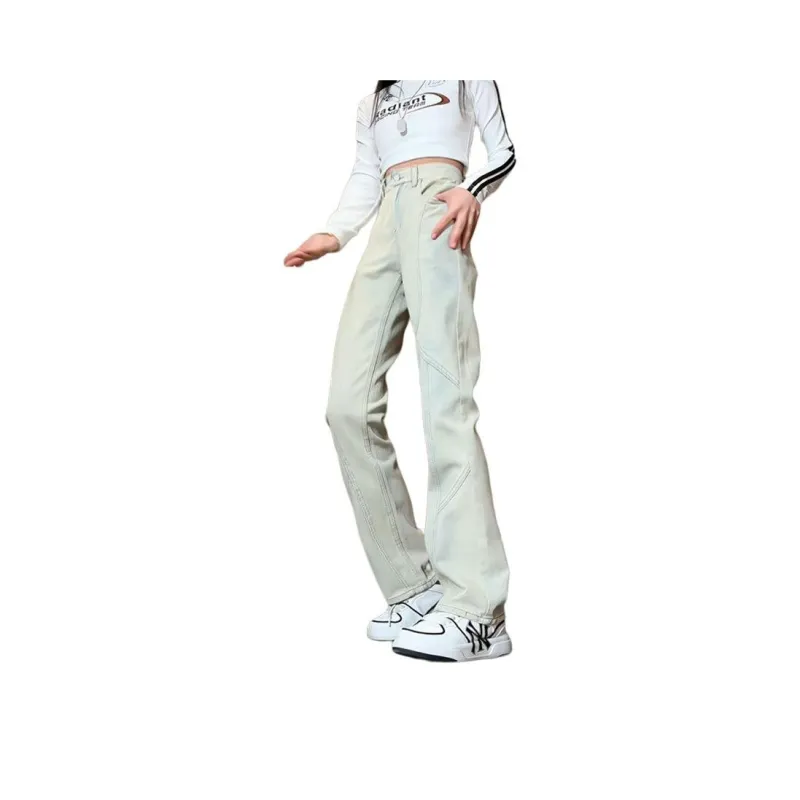 TLONELY1 Jeans Unisex Yellow Mud-0