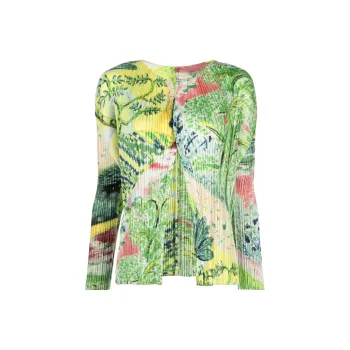 PLEATS PLEASE ISSEY MIYAKE Jackets Women's Green