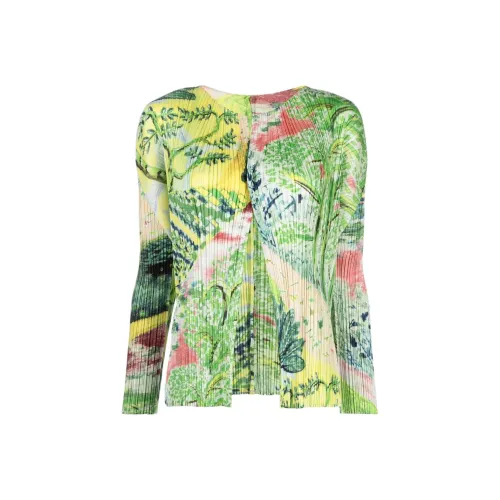 PLEATS PLEASE ISSEY MIYAKE Jackets Women's Green