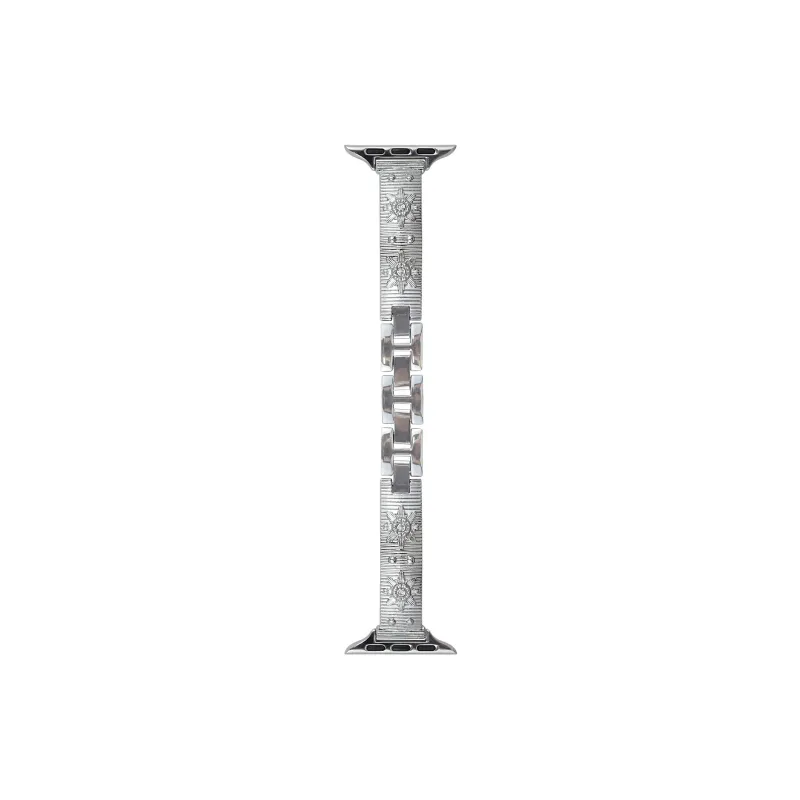 KVZUVUU Watch Band Apple Compatibility Metal-11
