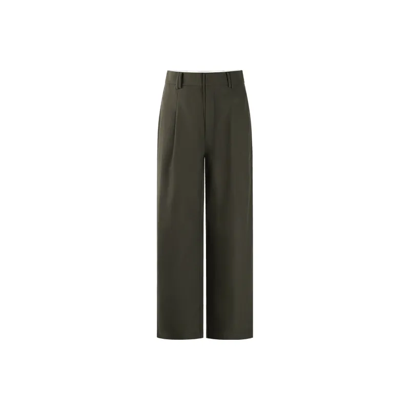 THE SEA LIFE Suit Trouser Women's Olive Green-0