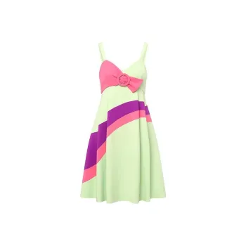 MOSCHINO Sleeveless Dresses Women's Green