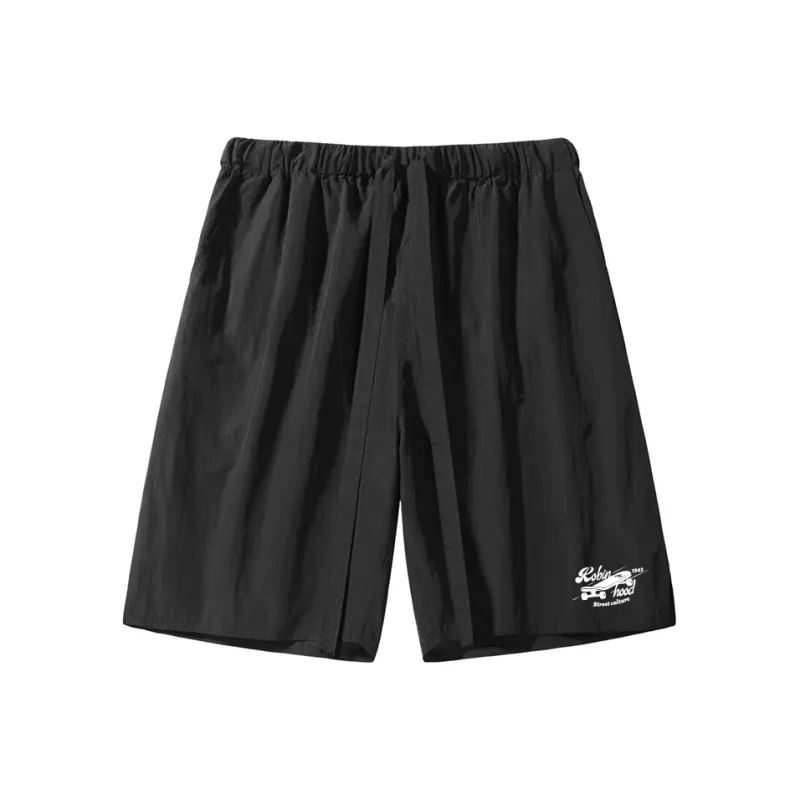 ROBINHOOD Casual Shorts Unisex Khaki-6
