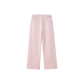 SHUIYUNJIAN Jeans Women's Light Pink