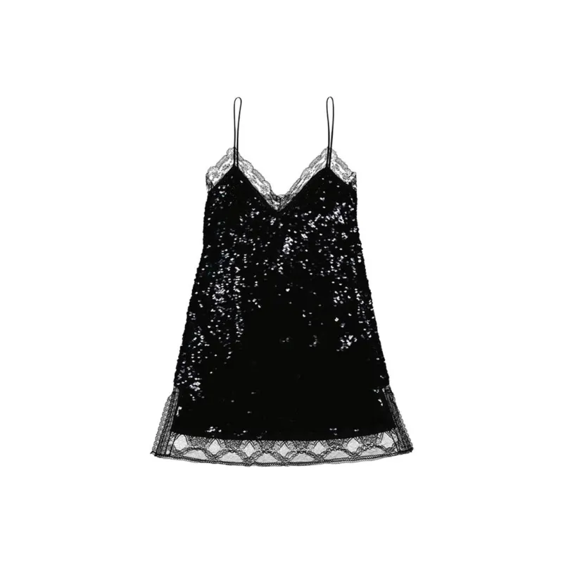 Burberry Slip Dresses Women's Black-0