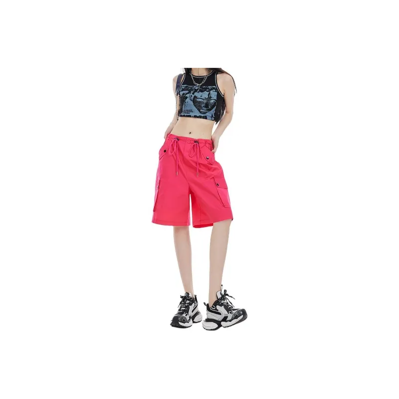 BENGEN Casual Shorts Women's-4