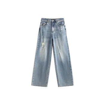 Initial Language Jeans Women's Denim Light Blue