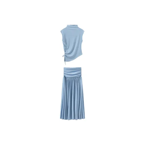 CUBIC Casual Suit Women's Sky Blue