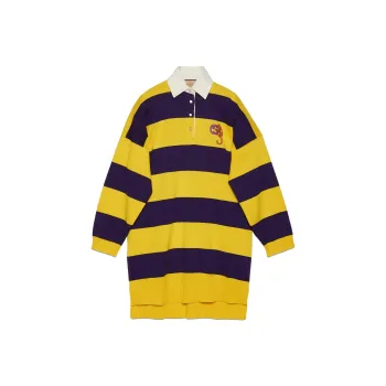 GUCCI Long Sleeved Dresses Women's Yellow