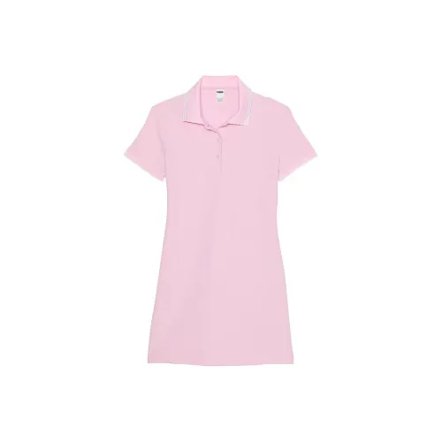 Victoria's Secret PINK PIQUÉ POLO DRESS/ Spring Orchid Short-Sleeved Dresses Women's Spring Orchids