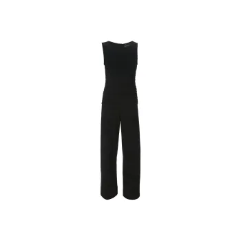 NORMA KAMALI Shirred Waist Jumpsuit