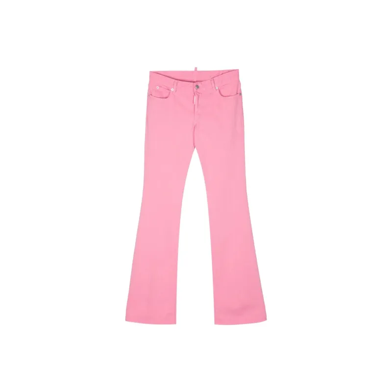 DSQUARED 2 Medium Waist Flared Jeans-0