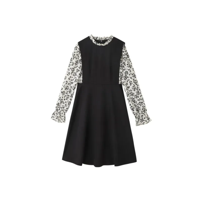 Dme Long Sleeved Dresses Women's Black-0