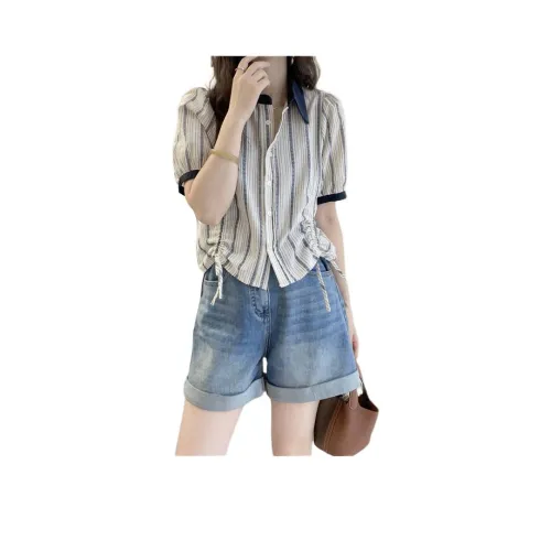 Mu Xiao Xin Shirts Women's Image Color