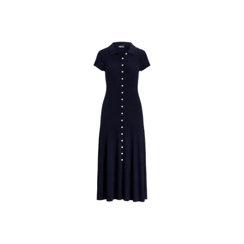 Polo Ralph Lauren Ribbed knit Midi Dress