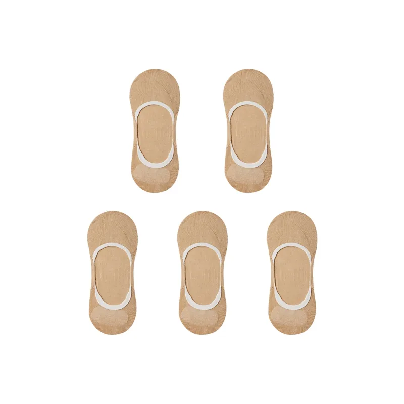 Cotton Gene No Show Socks Women's Combo Set-8