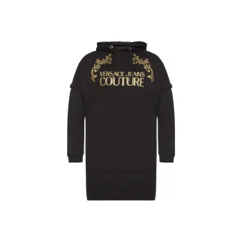 VERSACE JEANS Long Sleeved Dresses Women's Black