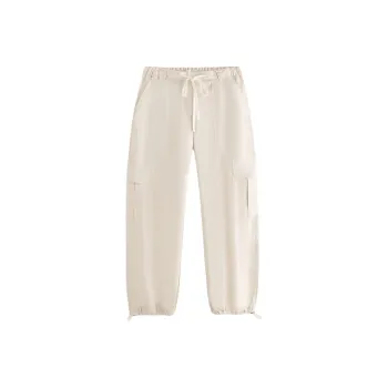 Abercrombie＆Fitch Cargo Pants Women's Cream