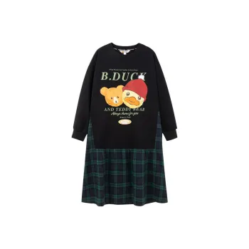 B.Duck Long Sleeved Dresses Women's Multicolor