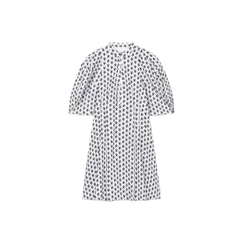 CLUB MONACO Short Sleeved Dresses Women's Print C2WGR