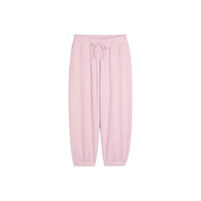 Hollister Knitted Sports Pants Women's Light Pink-0