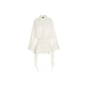 Blumarine Long-Sleeved Dresses Women's White