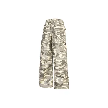 BEAR UNION Cargo Pants Unisex Camouflage