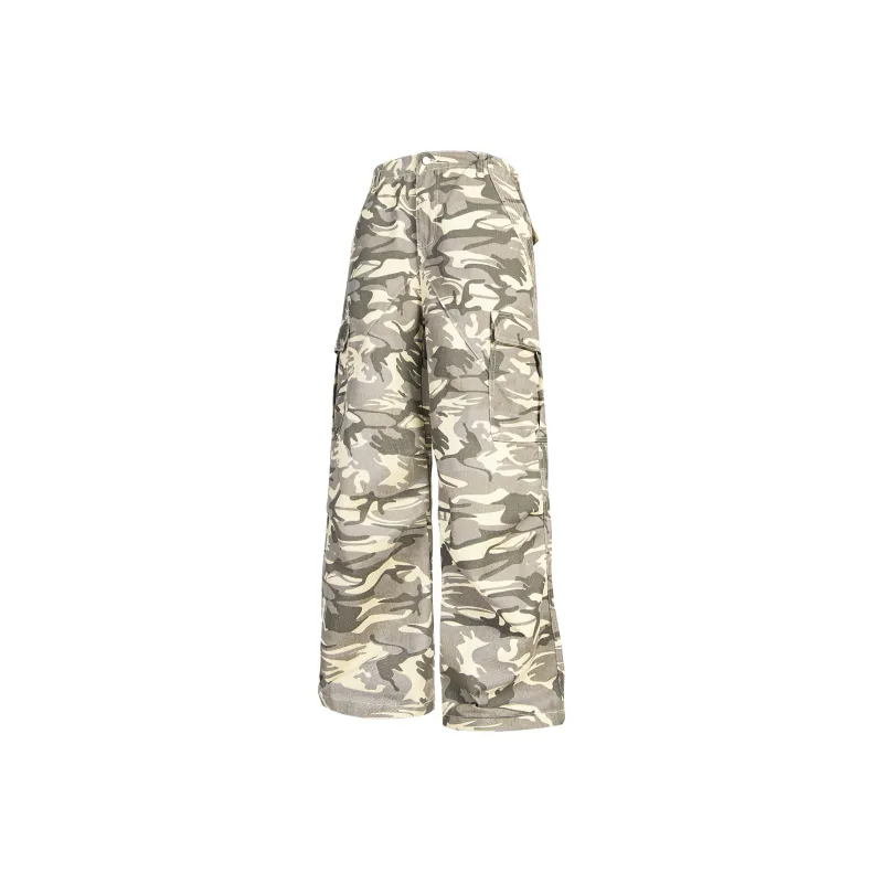 BEAR UNION Cargo Pants Unisex Camouflage-0