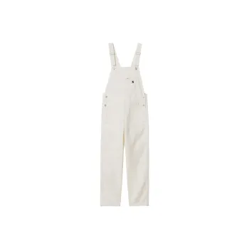 Carhartt WIP SS24 W' Bib Overall Straight Overalls Women's White
