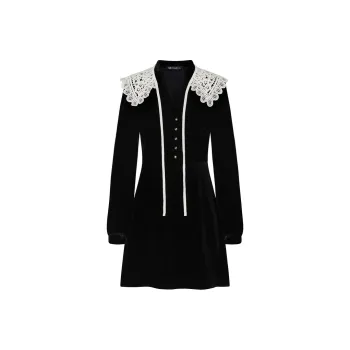 MO&CO Long-Sleeved Dresses Women's Black