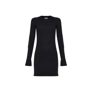ISABEL MARANT ETOILE Garner Long-Sleeved Knitted Mini Dress