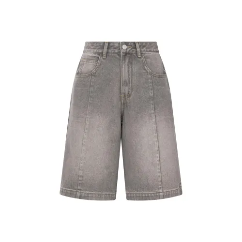 MEIYANG Jeans Women's Gray