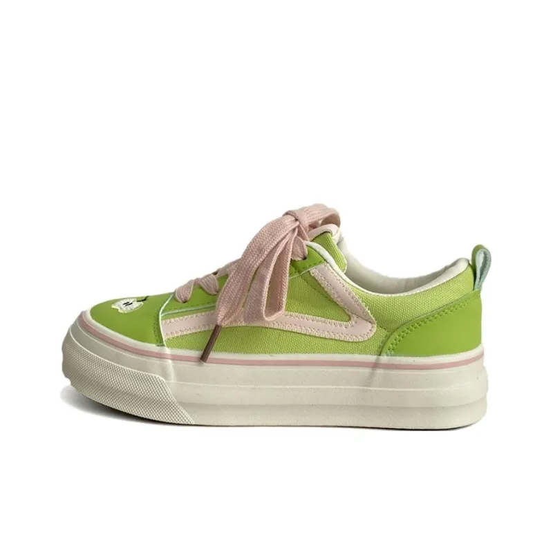 Than Than Me Slip Resistant Low Top Skateboard Shoes Women's-15