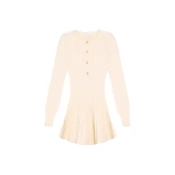 KEAB Long Sleeved Dresses Women's Cream Apricot