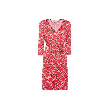 DVF Diane Von Furstenberg Julian Silk Wrap Dress