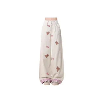Lizisw Casual Pants Women's Pink