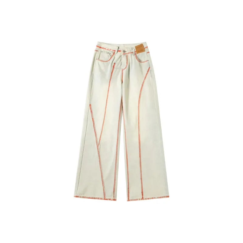 FAWENXIANGZI Jeans Women's Blue-7
